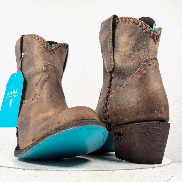 Lane Plain Jane booties - Picture 1 of 13